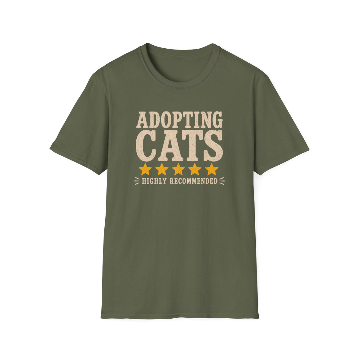 Adopting Cats T-Shirt — Cat Adoption Support Tee