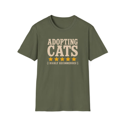 Adopting Cats T-Shirt — Cat Adoption Support Tee