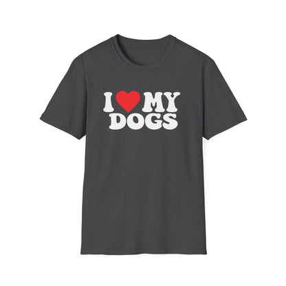 I  My Dogs T-Shirt — Cute Dog Lover Tee