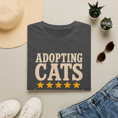 Adopting Cats T-Shirt — Cat Adoption Support Tee