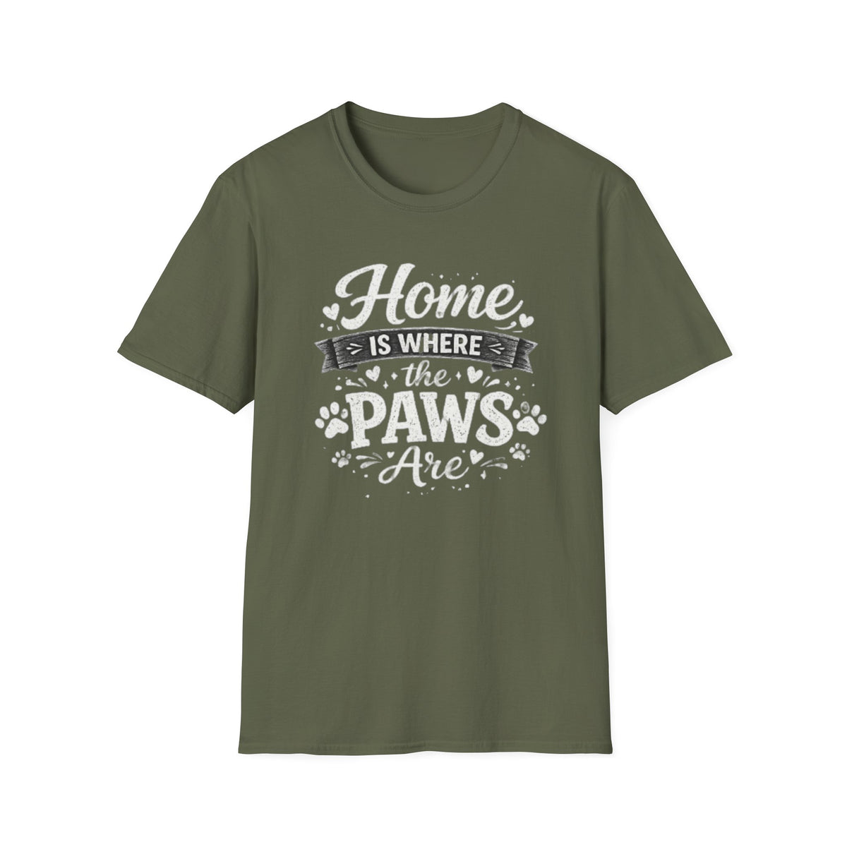Home Is Where The Paws Are T-Shirt