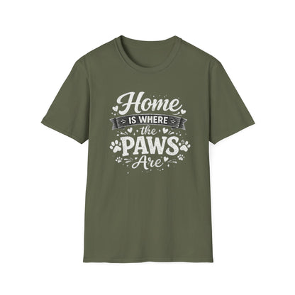 Home Is Where The Paws Are T-Shirt