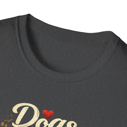 Dog Therapy T-Shirt – Dogs Are My Therapy Graphic Tee
