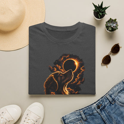 Dog Eclipse T-Shirt — Celestial Howl Graphic Tee